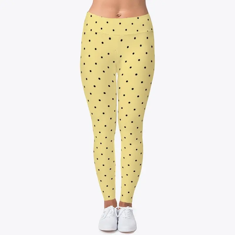 Polka Dot on Yellow