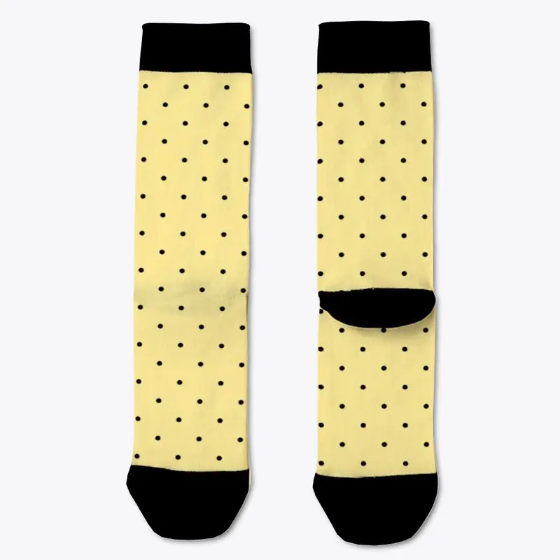 Polka Dot on Yellow